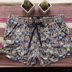 Rewash Tribal Elastic Shorts